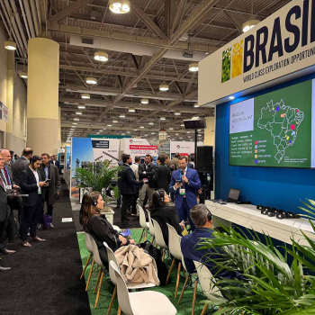  Tomás Figueiredo apresentou as oportunidades da mineração brasileira na PDAC 2025
