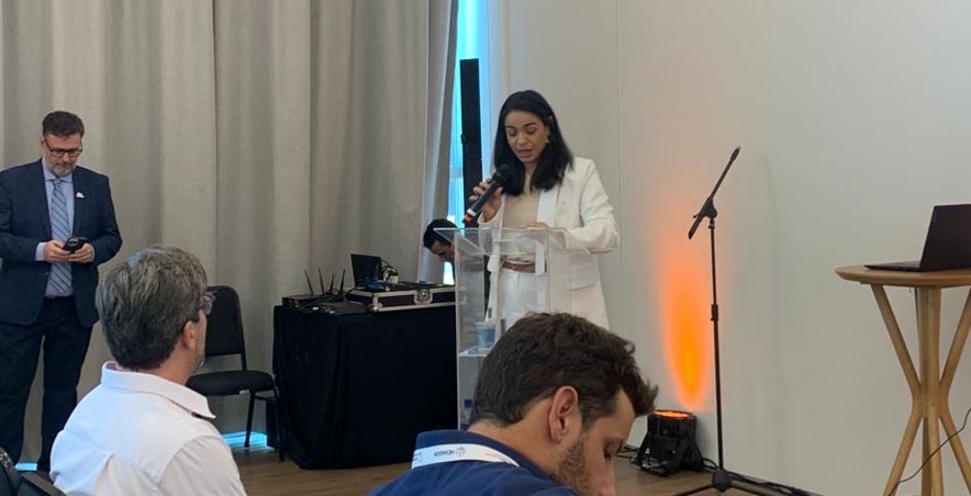 Echo Business Tree marca presença no Momento TechGround na Exposibram 2025 com fala da Diretora Executiva Janaína Pereira